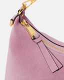  Túi Nữ Versace Tag Suede Hobo Bag 'Pink' 