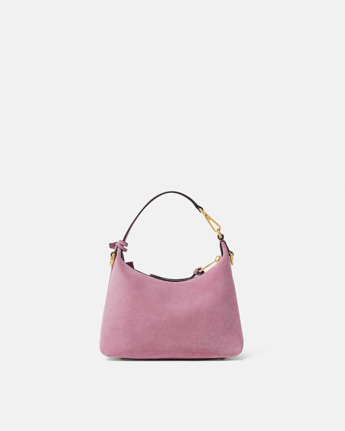  Túi Nữ Versace Tag Suede Hobo Bag 'Pink' 
