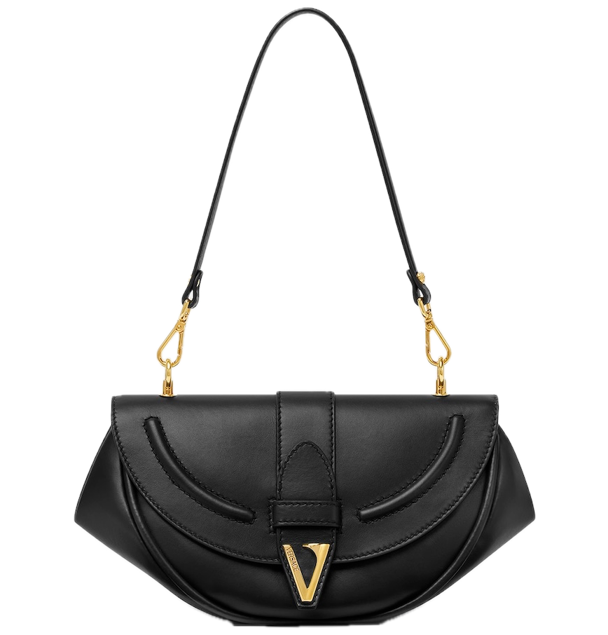  Túi Nữ Versace Virtus Shoulder Bag 'Black' 