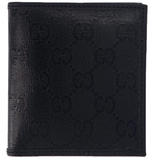 Ví Nam Gucci GG Crystal Bi-Fold Wallet 'Black' 