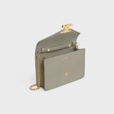  Ví Nữ Celine Wallet On Chain Margo 'Green Clay' 