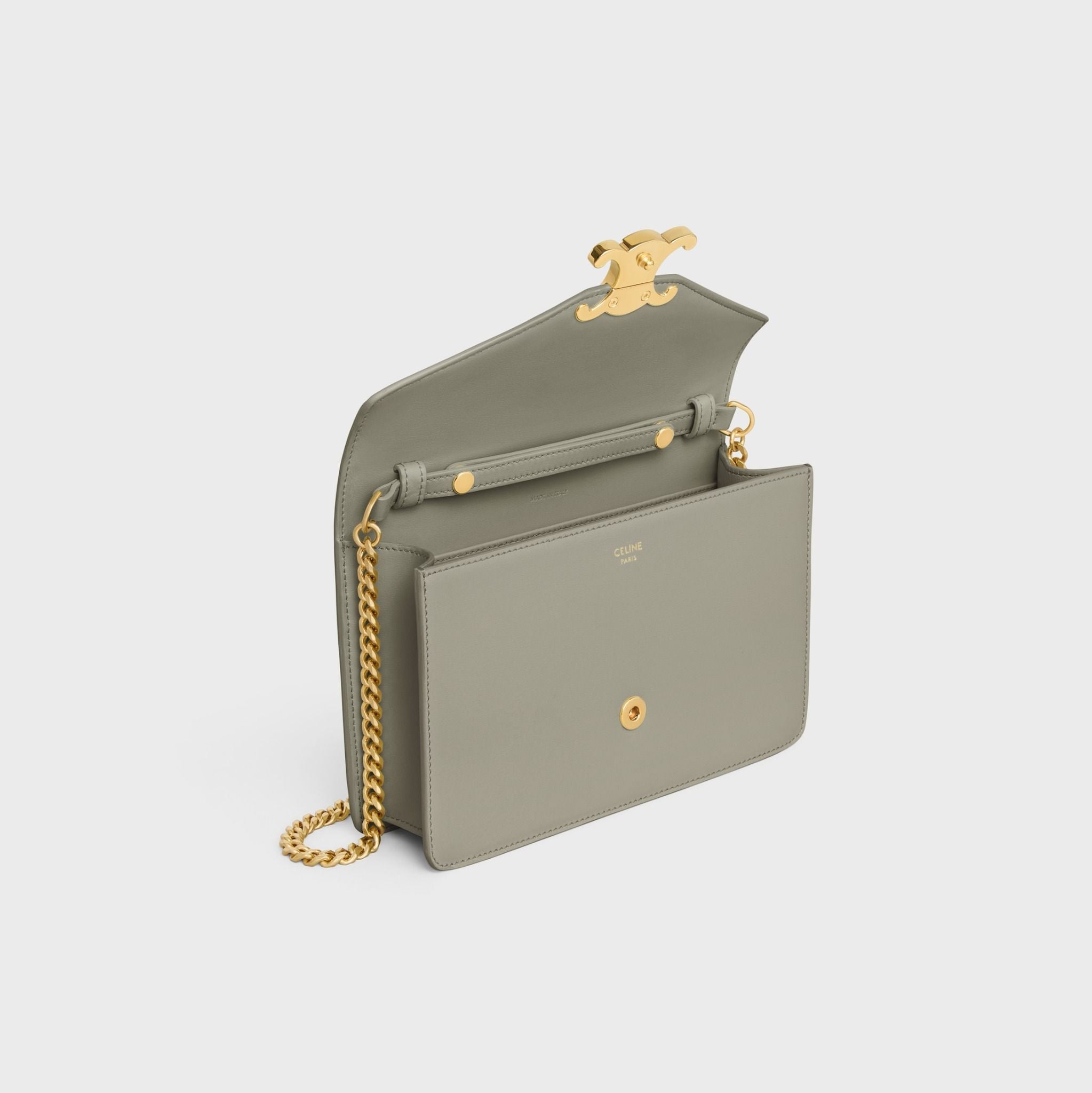  Ví Nữ Celine Wallet On Chain Margo 'Green Clay' 