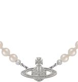  Vòng Cổ Nữ Vivienne Westwood Mini Bas 'Pearl' 