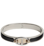  Vòng Tay Nữ Hermes Mini Clic Chaine d'Ancre 'Noir' 