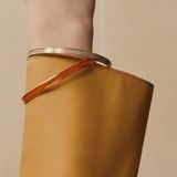  Vòng Tay Nữ Hermes Uni Bangle 'Orange Rose Gold' 
