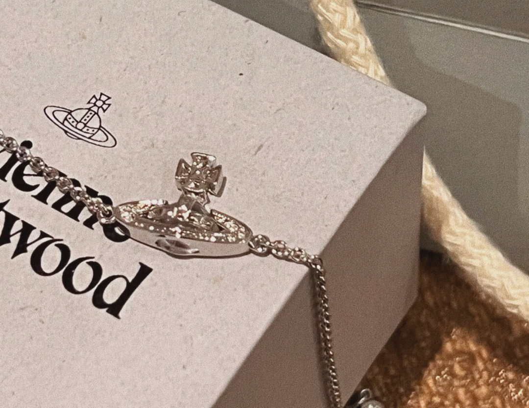  Vòng Tay Nữ Vivienne Westwood Pina Bas 'Silver' 