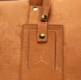  Túi Nike Jordan Suede Monogram Duffel ‘Brown’ 