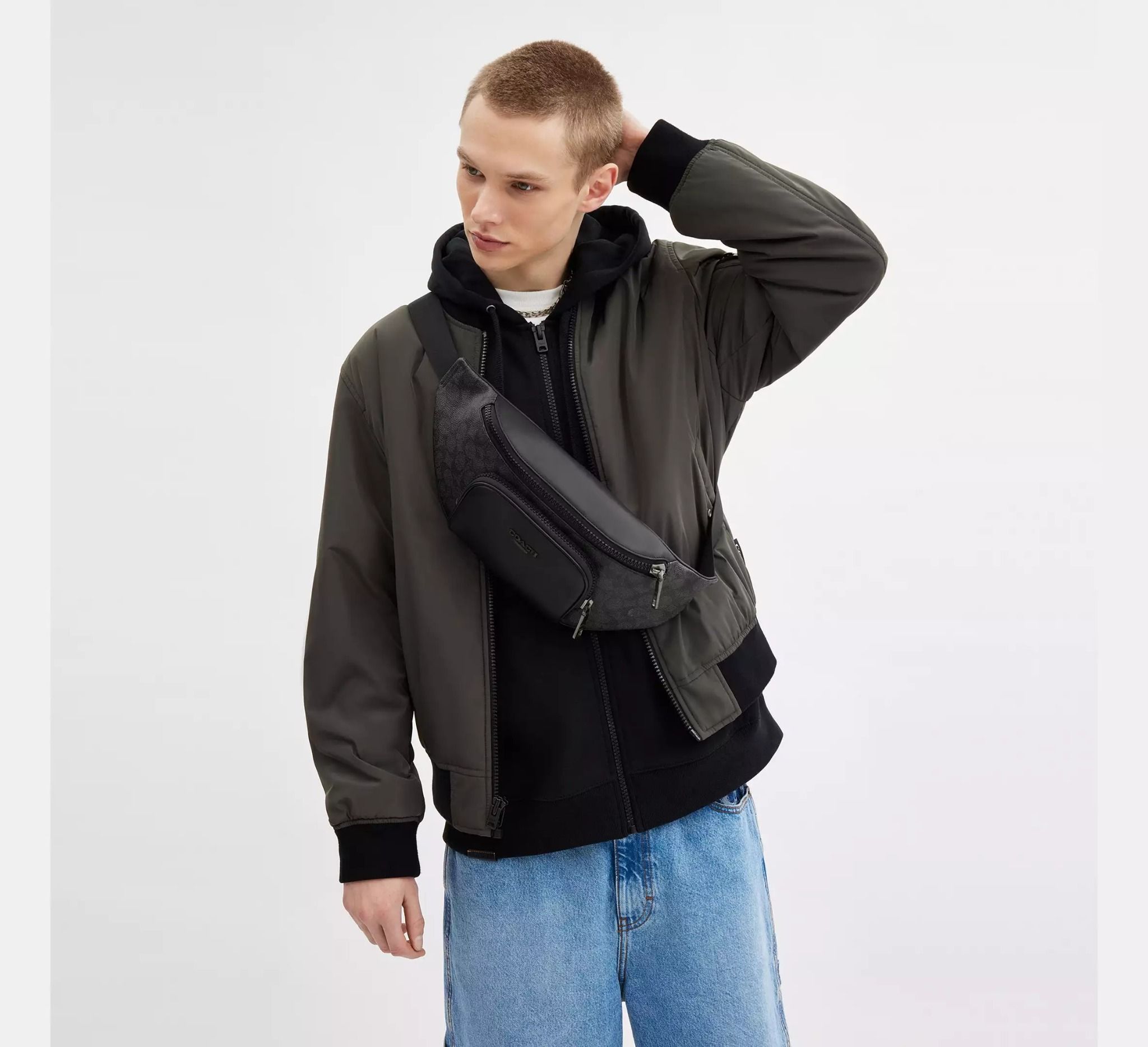  Túi Coach Racer Belt Bag 'Black' 