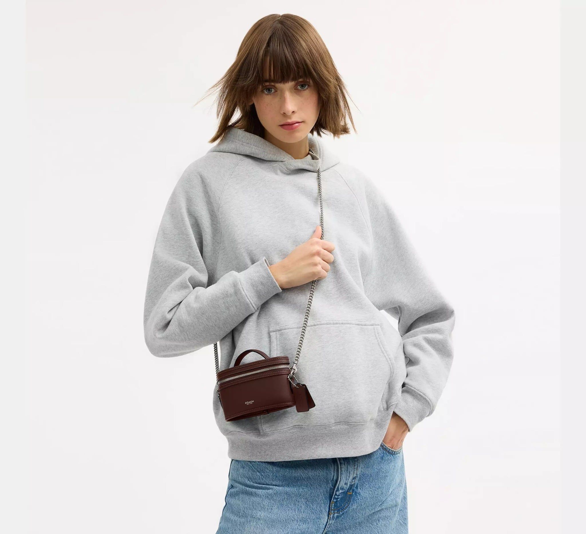  Túi Nữ Coach Trail Bag 15 'Maple' 
