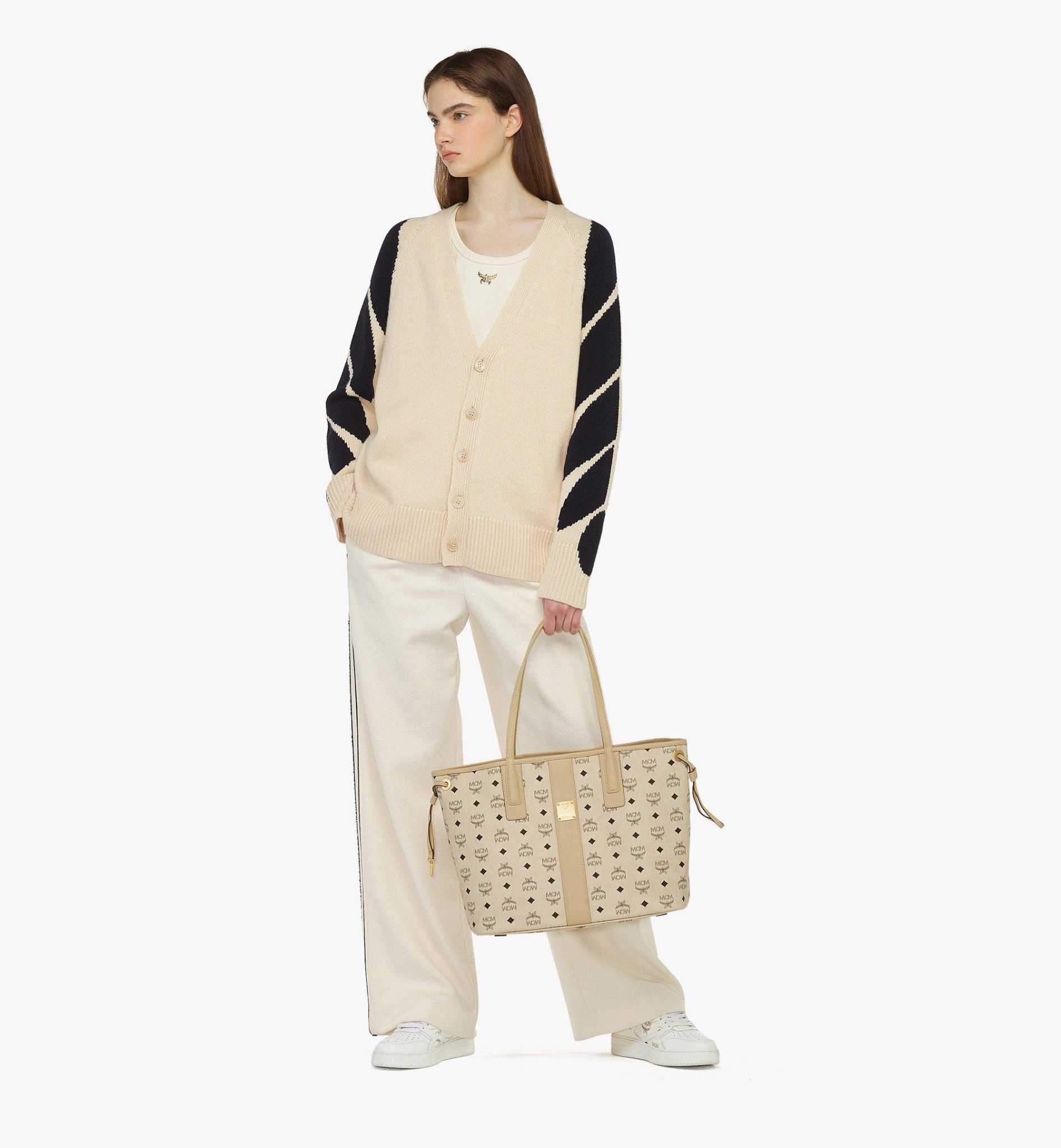  Túi Nữ MCM Liz Shopper 'Beige' 