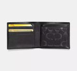  Ví Nam Coach 3 In 1 Wallet 'Black' 