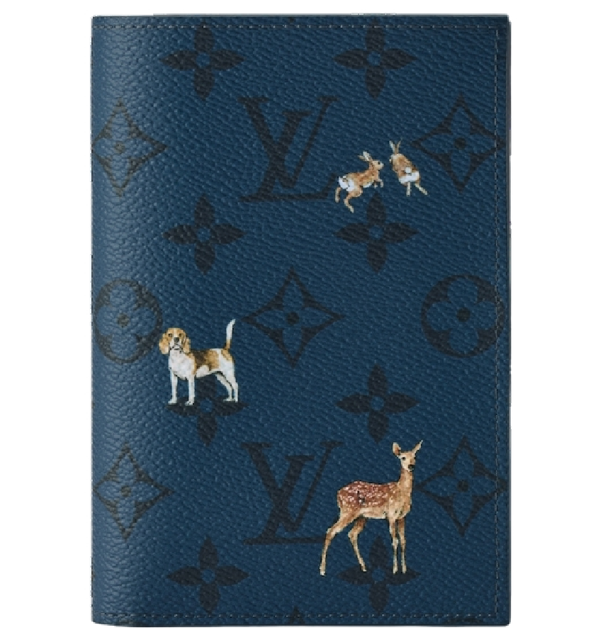  Ví Louis Vuitton Passport Cover 'Navy' 