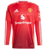  Áo Adidas Manchester United 24/25 Long Sleeve Home Jersey 'Red' 