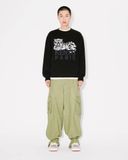  Áo Kenzo Happy Tiger Embroidered Sweatshirt 'Black' 