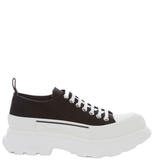  Giày Nam Alexander McQueen Tread Slick Lace Up 'Black' 