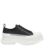  Giày Nam Alexander McQueen Tread Slick Lace Up 'Black' 