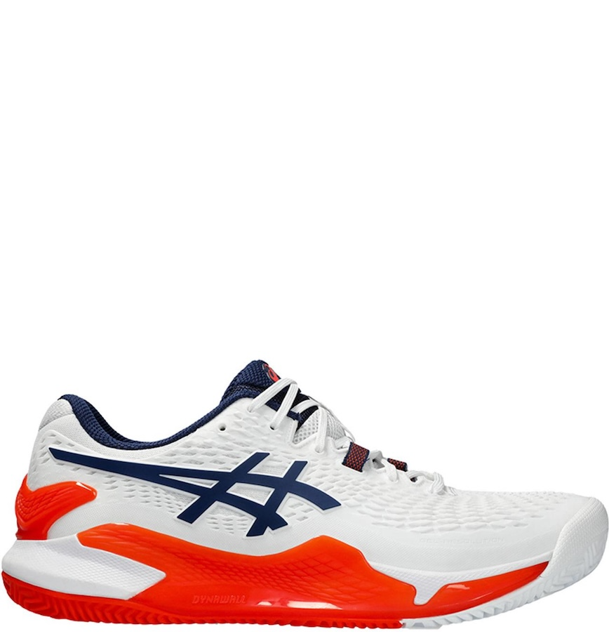  Giày Nam Asics Gel Resolution 9 Clay 'White Blue Expanse' 