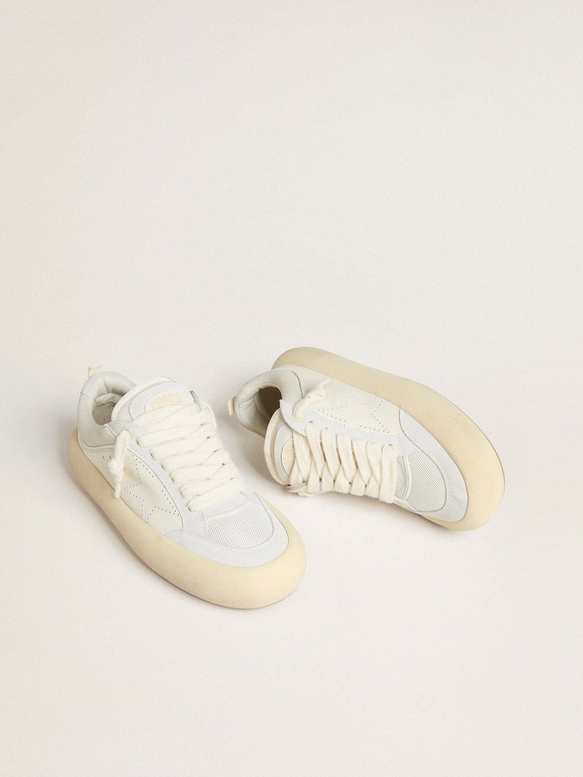  Giày Nam Golden Goose Space-Star Cube 'White' 