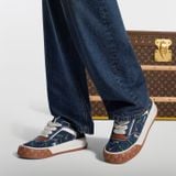  Giày Nam Louis Vuitton x The Darjeeling Tilted Trainers 'Navy' 