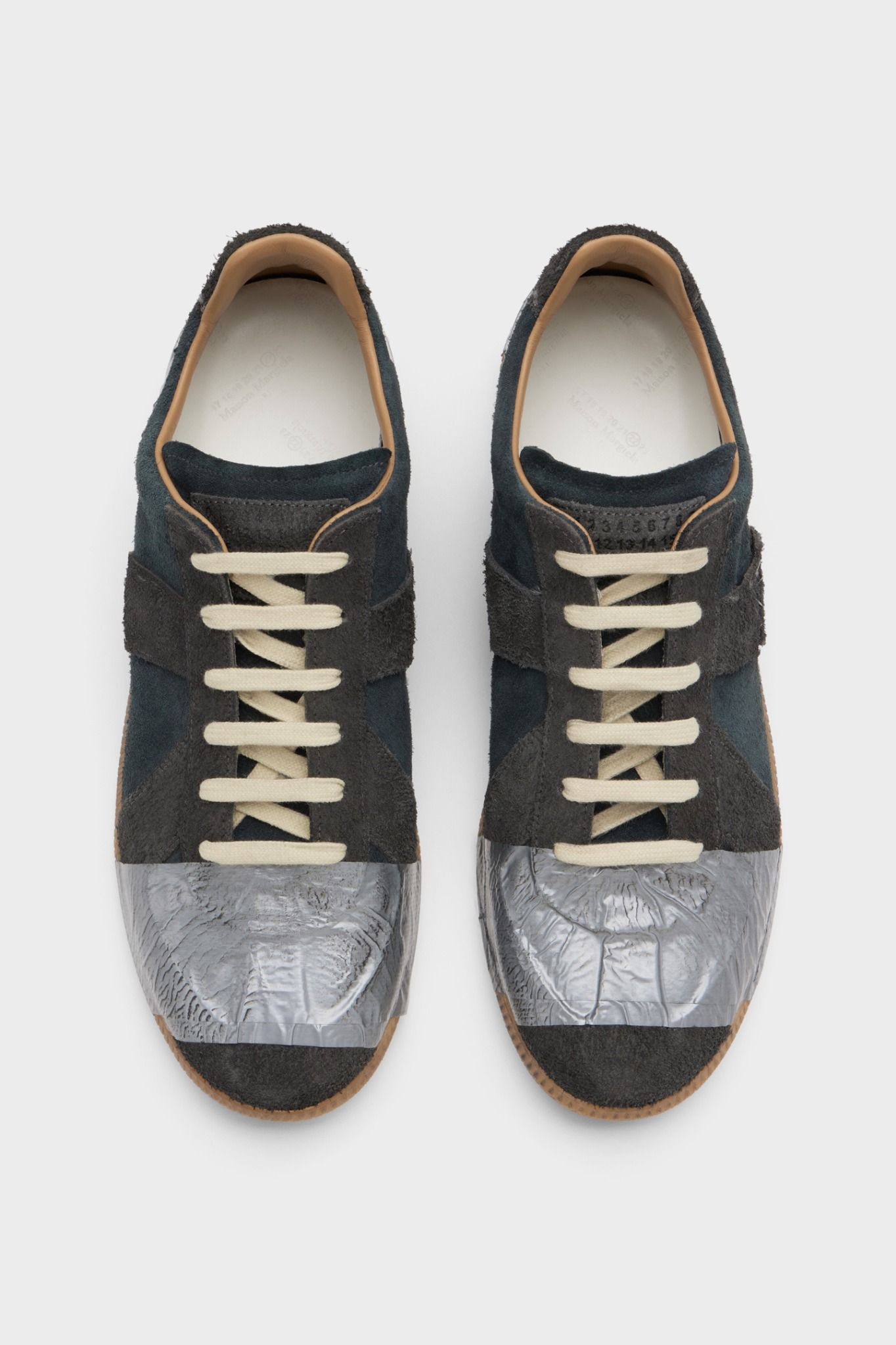  Giày Nam Maison Margiela Replica Sneaker 'Black' 