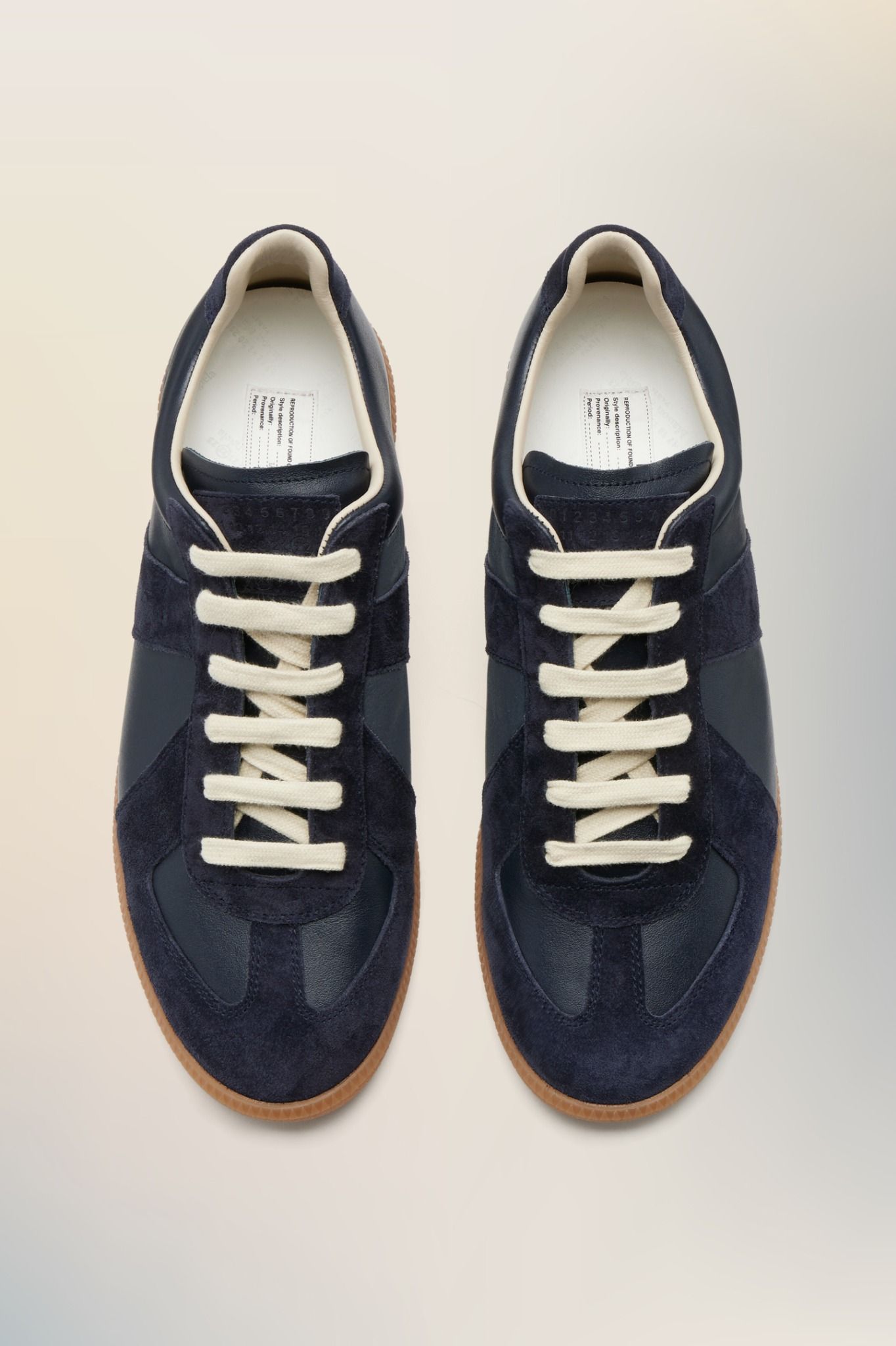  Giày Nam Maison Margiela Replica Sneakers 'Navy' 