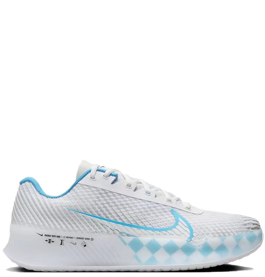  Giày Nam Nike Court Vapor 11 Carlos Alcaraz PE 'White Blue' 