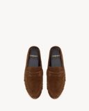  Giày Nữ Saint Laurent Le Loafer Mules 'Dark Havana' 