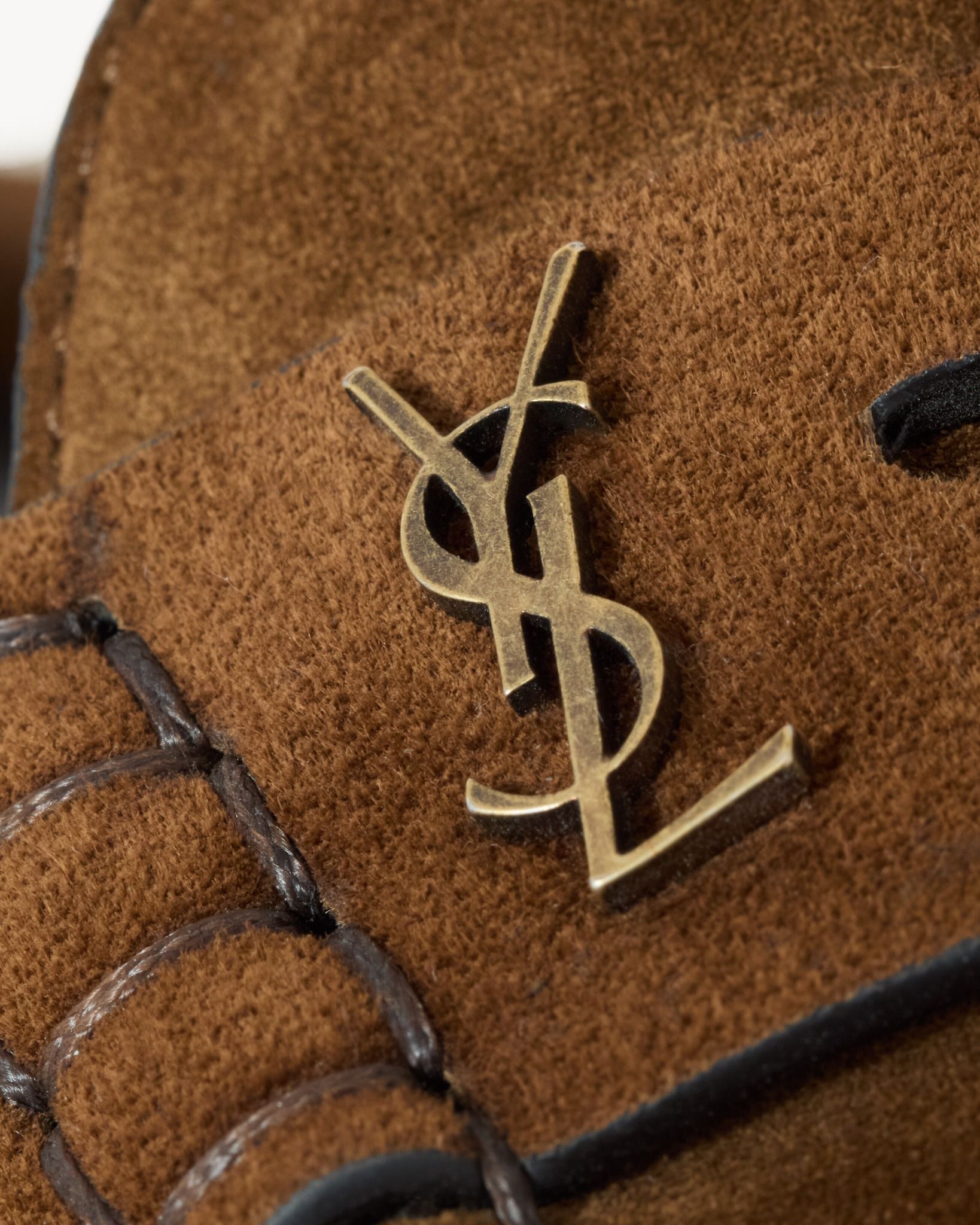  Giày Nữ Saint Laurent Le Loafer Mules 'Dark Havana' 