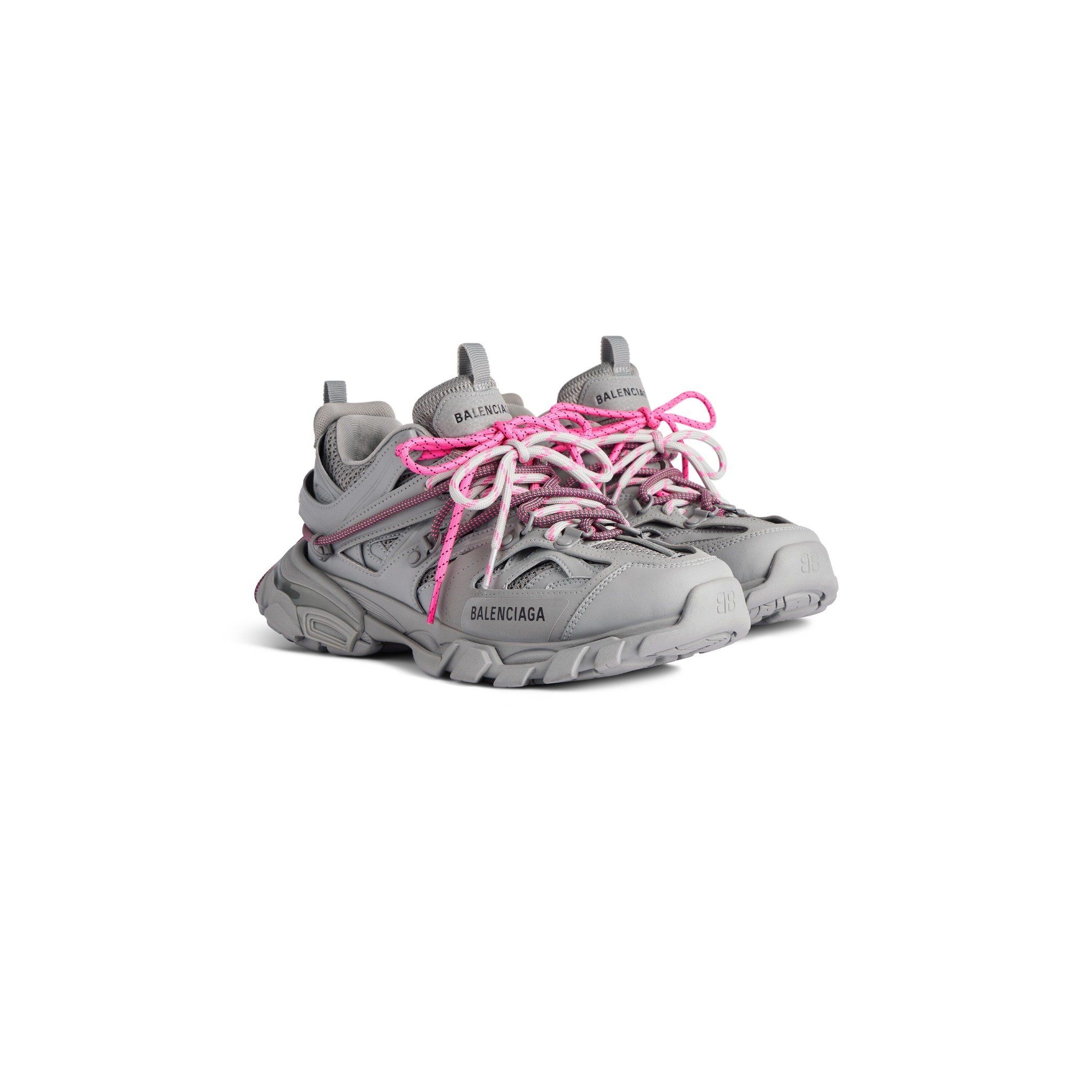  Giày Nữ Balenciaga Track Trail Laces Trainers 'Grey' 