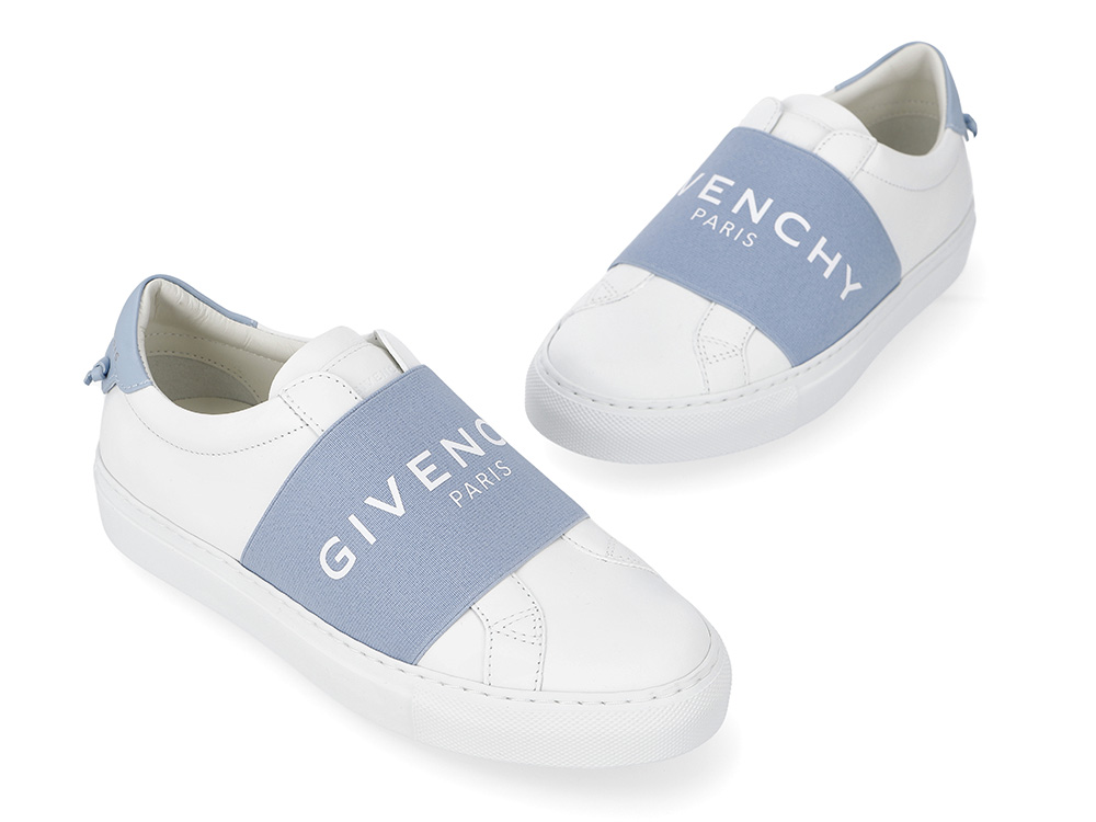  Giày Nữ Givenchy Strap Urban Street Logo 'White Blue' 