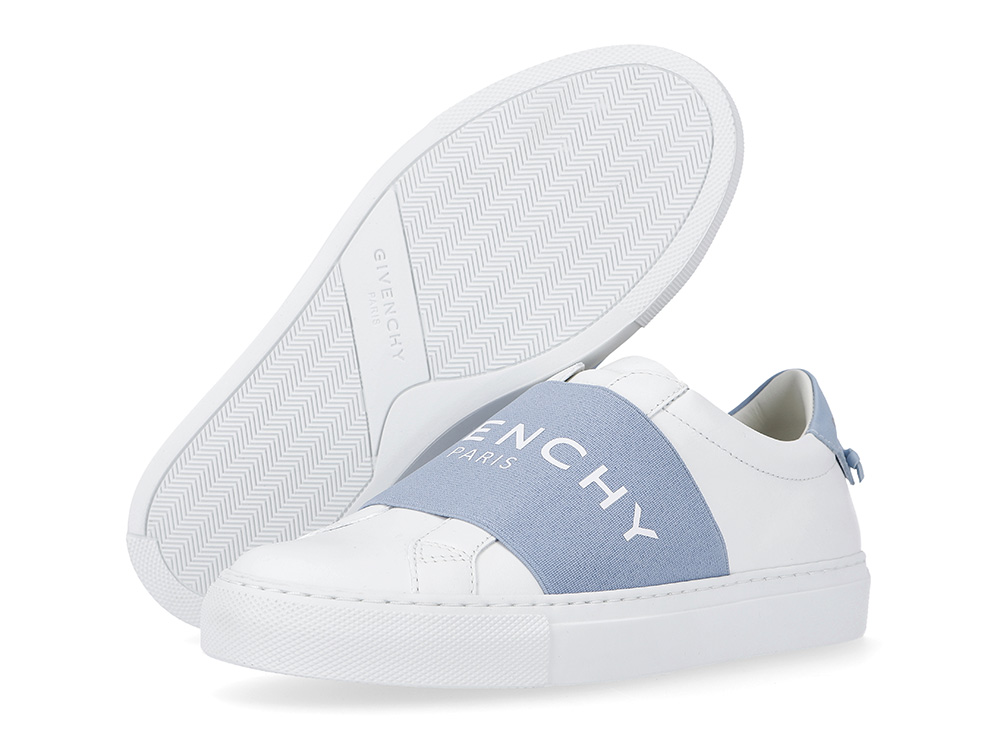  Giày Nữ Givenchy Strap Urban Street Logo 'White Blue' 