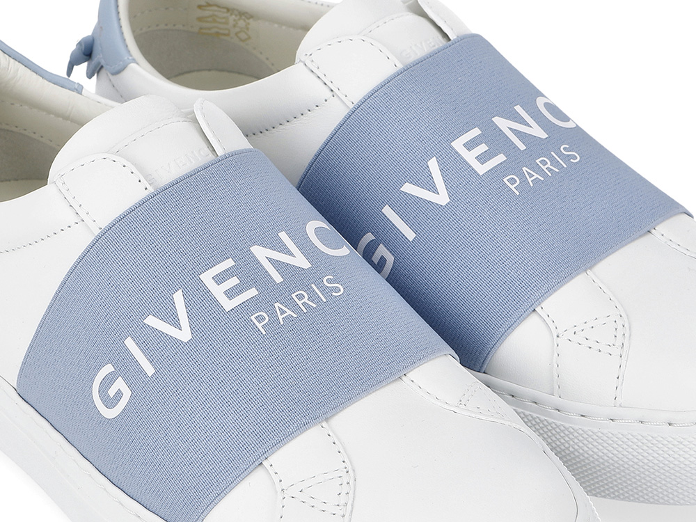  Giày Nữ Givenchy Strap Urban Street Logo 'White Blue' 