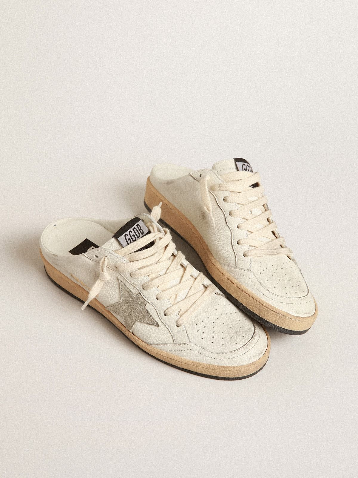  Giày Nữ Golden Goose Ball Star Sabots 'White' 
