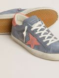  Giày Nữ Golden Goose Super Star 'Powder-blue' 