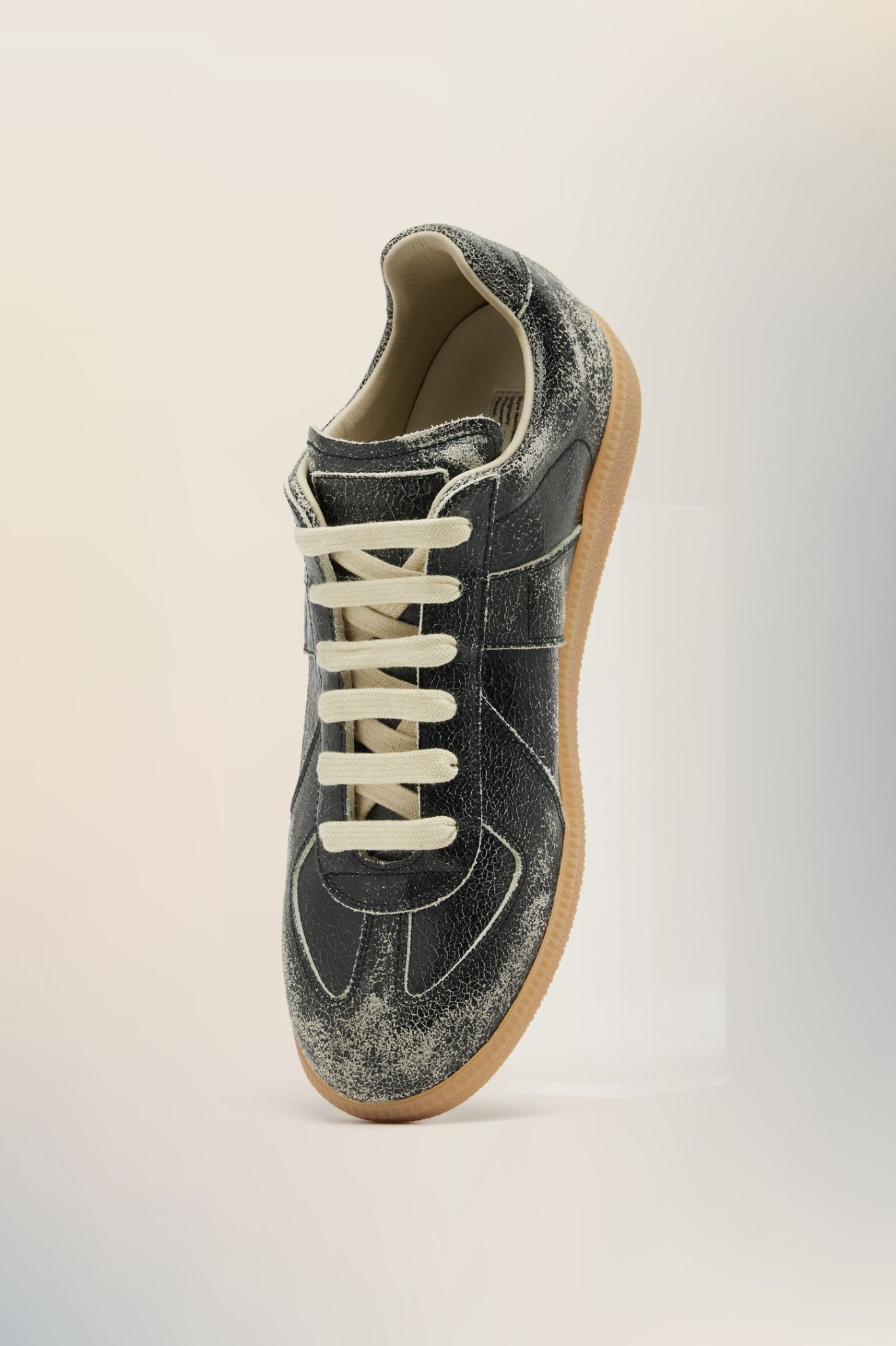  Giày Nữ Maison Margiela Replica Sneakers 'Black' 