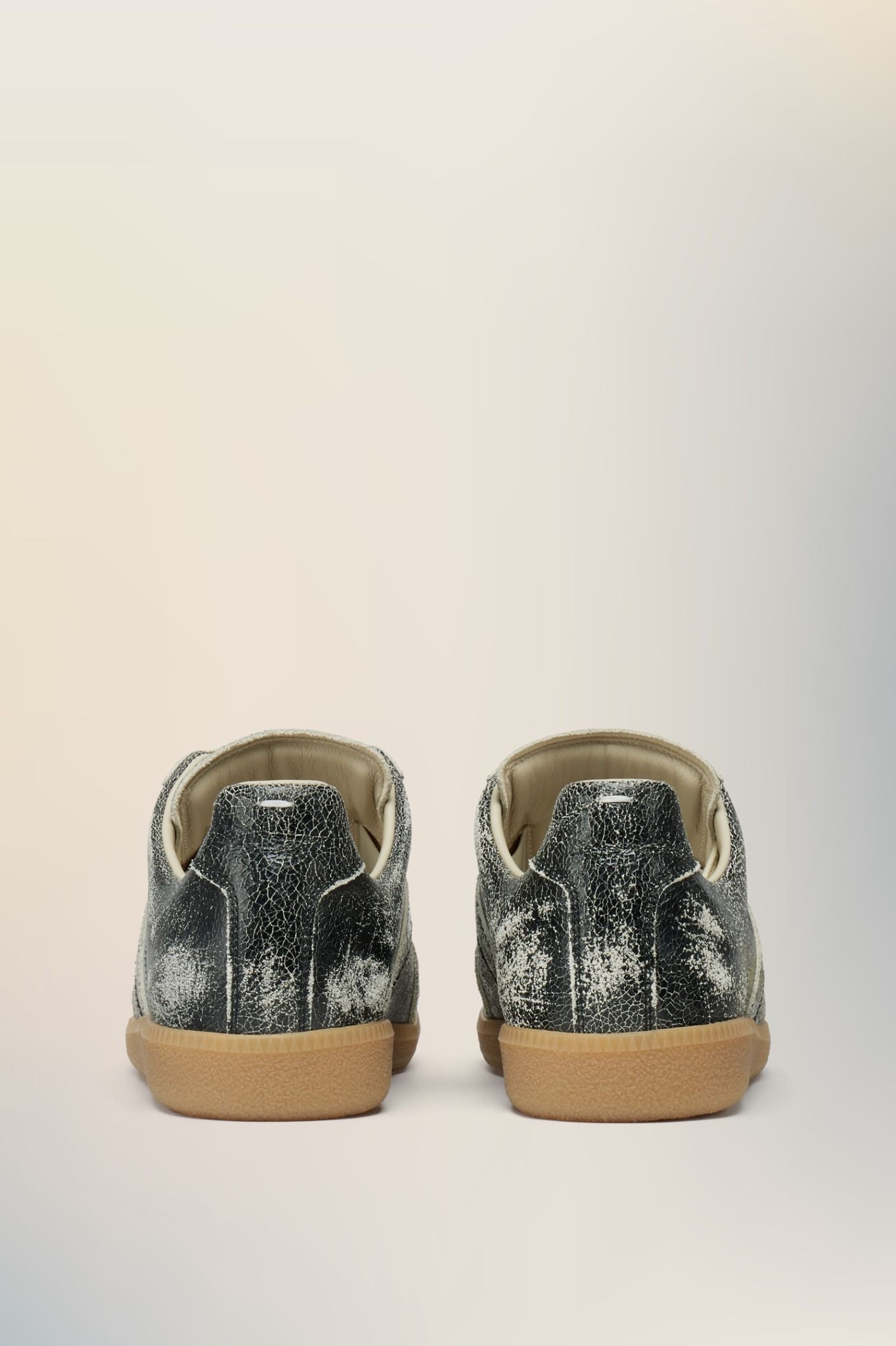  Giày Nữ Maison Margiela Replica Sneakers 'Black' 