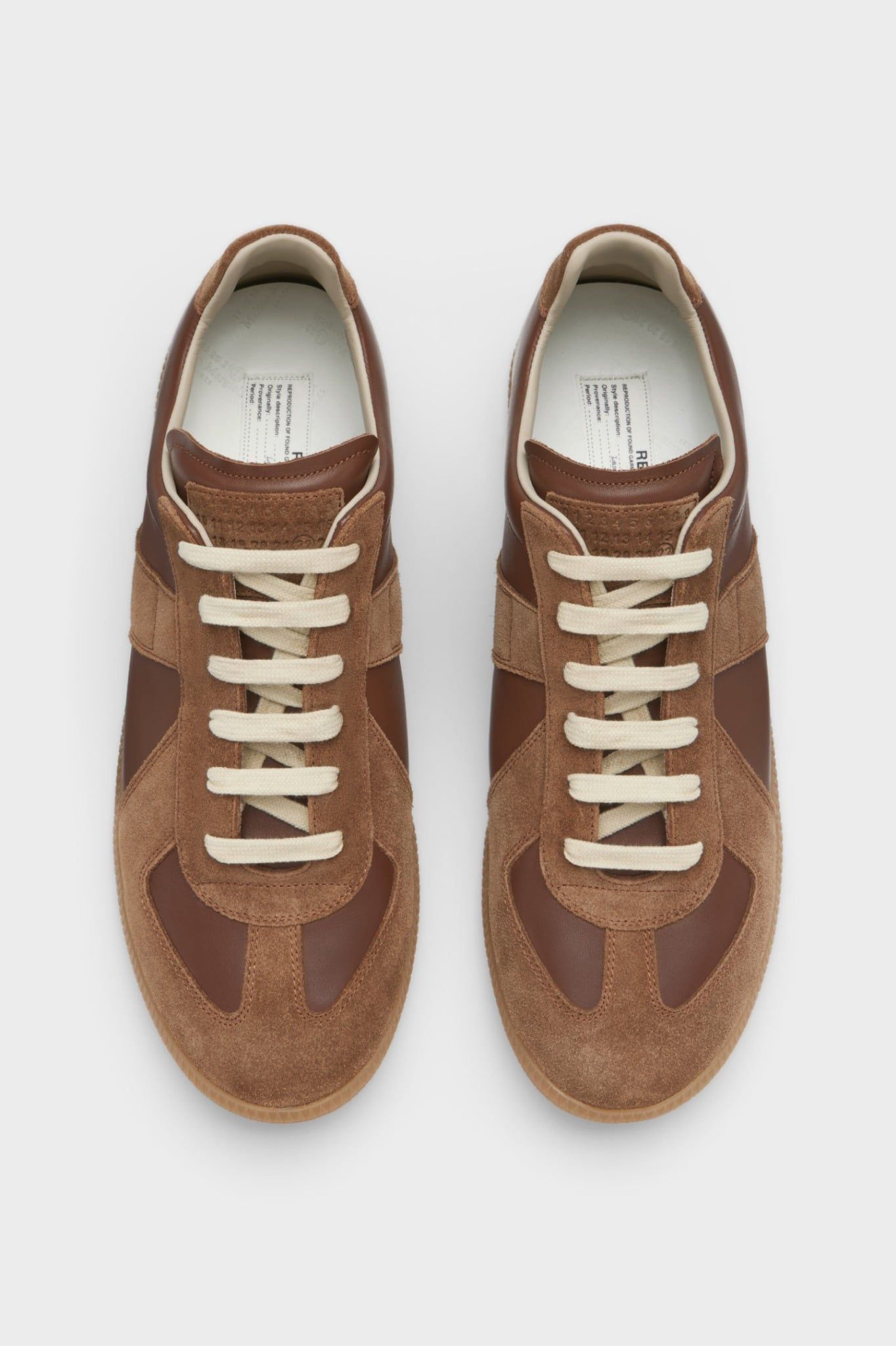  Giày Nữ Maison Margiela Replica Sneakers 'Brown' 