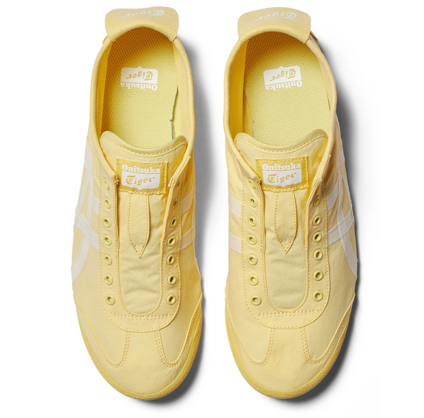  Giày Nữ Onitsuka Tiger Mexico 66 Slip-On 'Yellow Cream' 