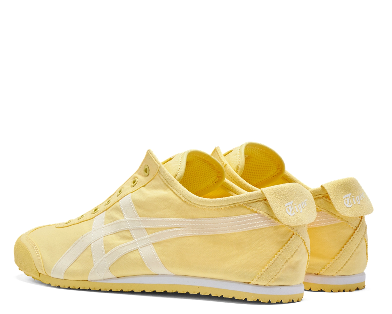  Giày Nữ Onitsuka Tiger Mexico 66 Slip-On 'Yellow Cream' 