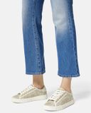  Giày Nữ Versace Greca Jacquard Trainers 'Beige' 