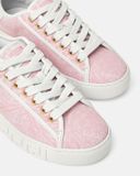  Giày Nữ Versace Greca Jacquard Trainers 'Pink' 