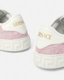  Giày Nữ Versace Greca Jacquard Trainers 'Pink' 