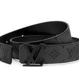 Thắt Lưng Nam Louis Vuitton LV Initials Midnight 40MM 'Black' 