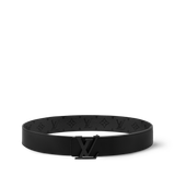  Thắt Lưng Nam Louis Vuitton LV Initials Midnight 40MM 'Black' 