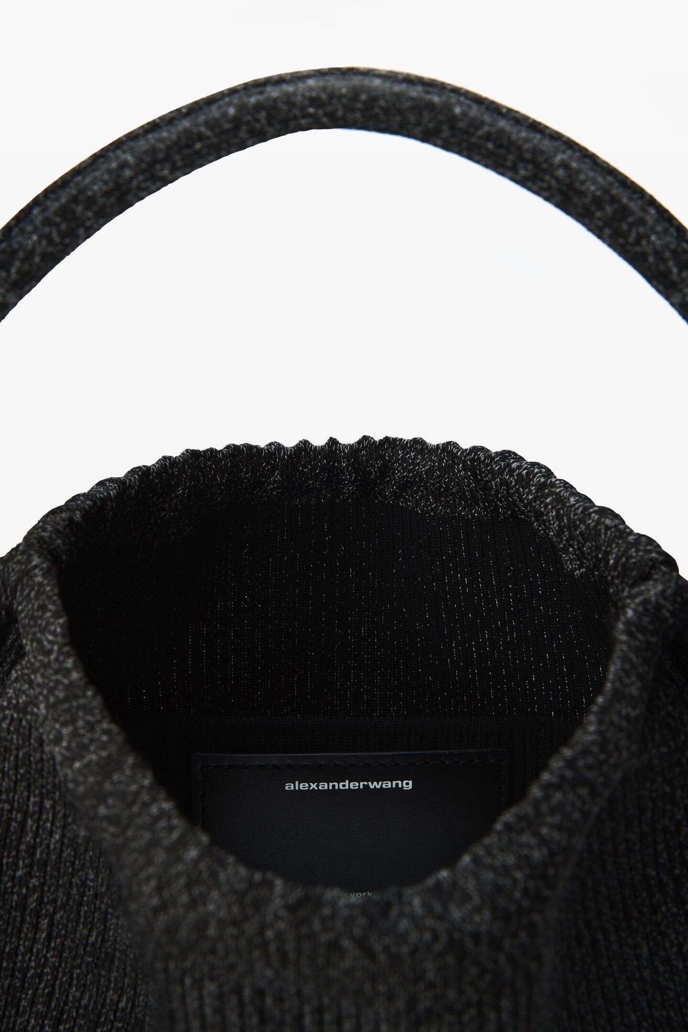  Túi Nữ Alexander Wang Reflective Ryan Knit Bag 'Black' 