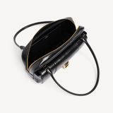  Túi Nữ Balenciaga Hourglass Flat Bowling Bag 'Black' 