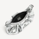  Túi Nữ Balenciaga Pamela Shoulder Bag Small 'Silver' 