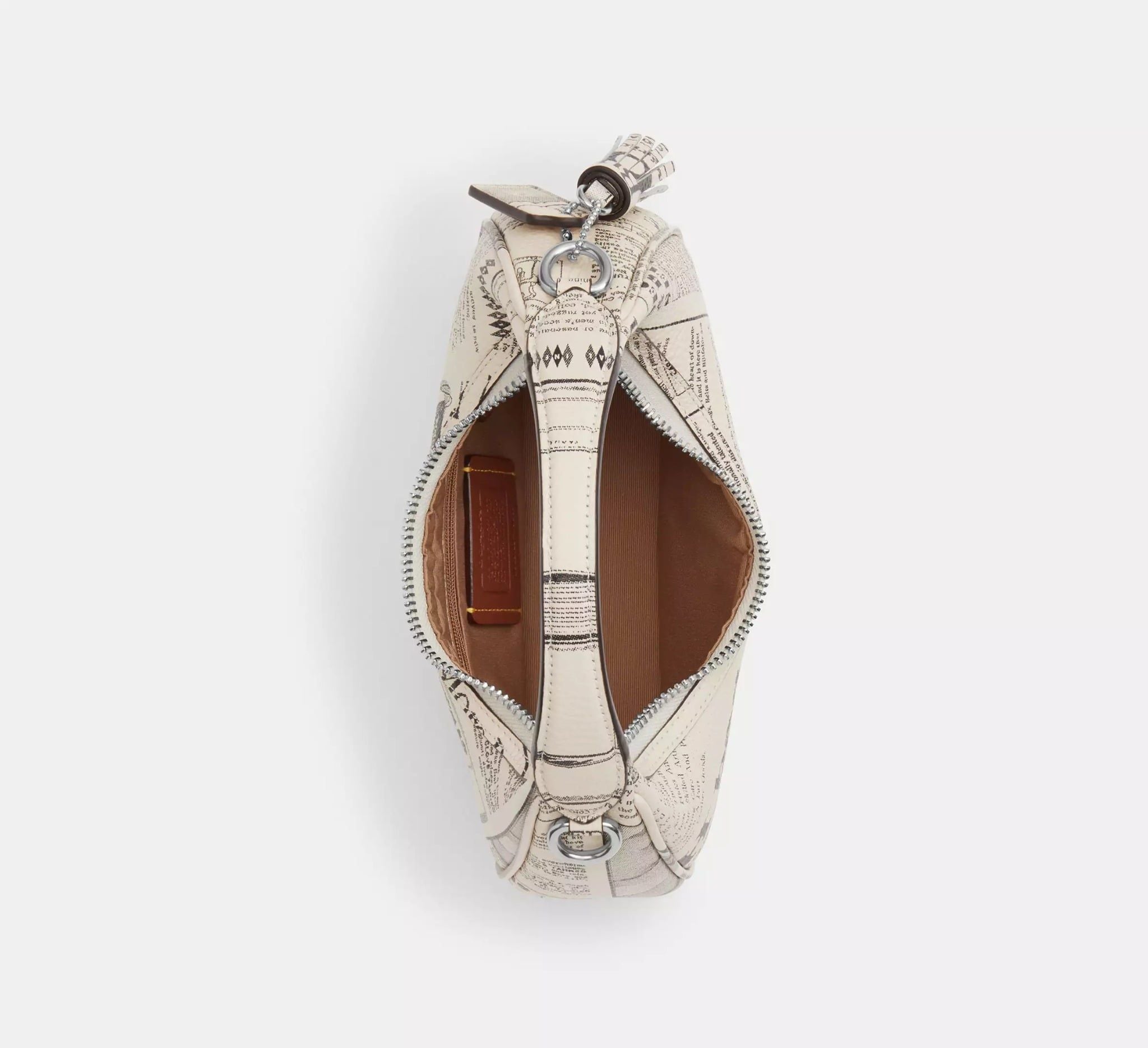  Túi Nữ Coach Carmen Mini Crossbody Bag 'Newspaper Print' 