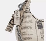  Túi Nữ Coach Carmen Mini Crossbody Bag 'Newspaper Print' 