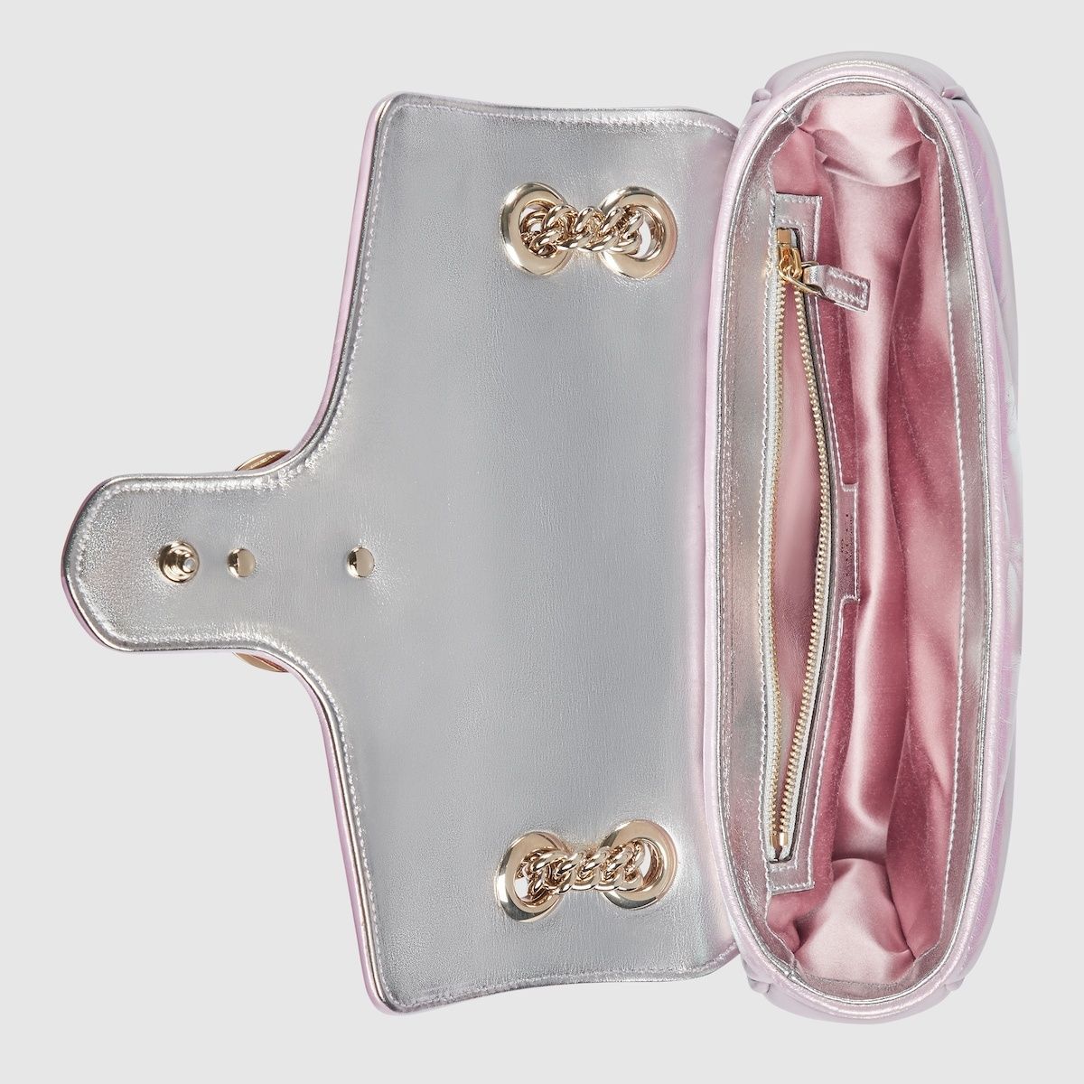  Túi Nữ Gucci GG Marmont Medium Shoulder Bag 'Pink' 